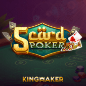 5 Card Poker color game perya game icon
